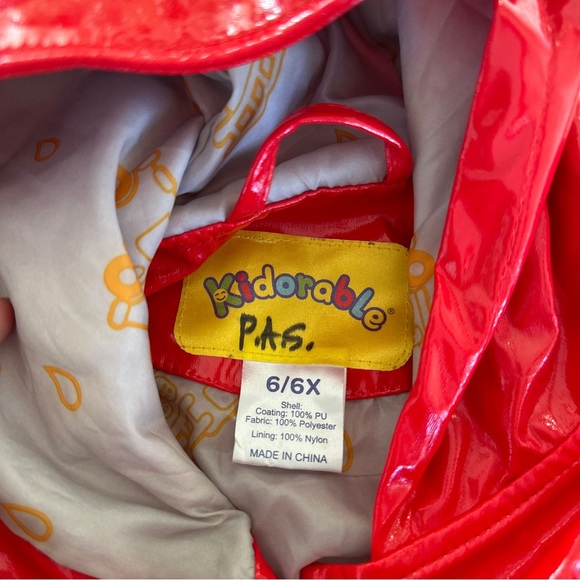 Kidorable Fireman Rain Coat - Picture 5 of 6